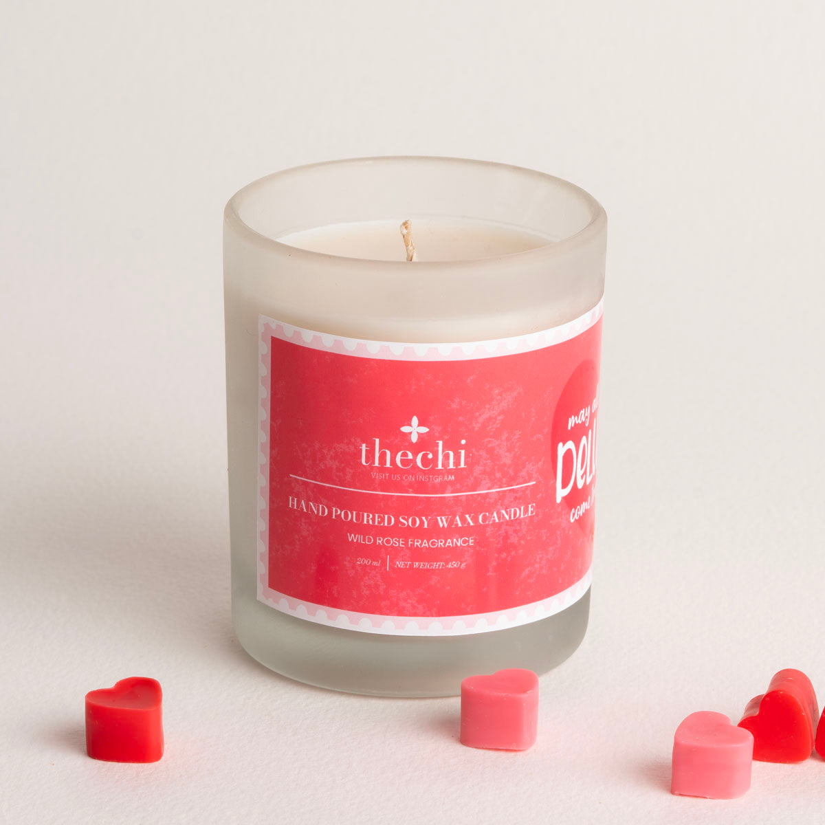 May all your delulu come trululu candle - Wild rose fragrance