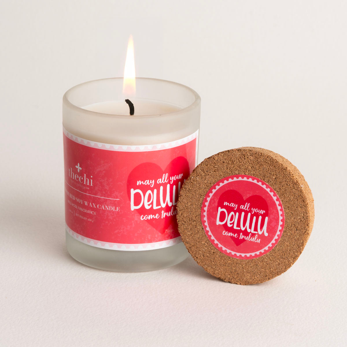 May all your delulu come trululu candle - Wild rose fragrance