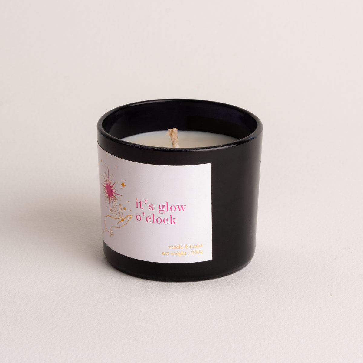 It’s Glow O’Clock Candle - Vanilla & Tonka Fragrance