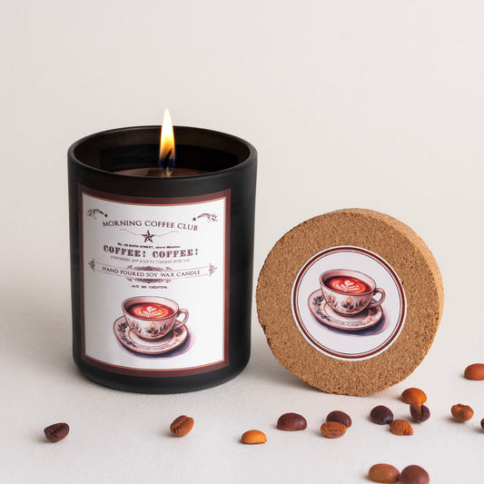 Morning Coffee Club Candle - Coffee fragrance