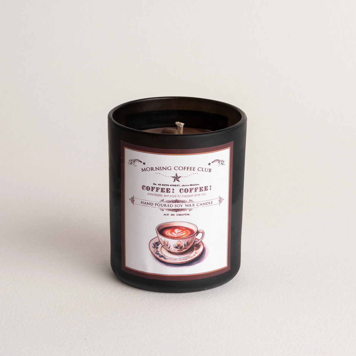 Morning Coffee Club Candle - Coffee fragrance