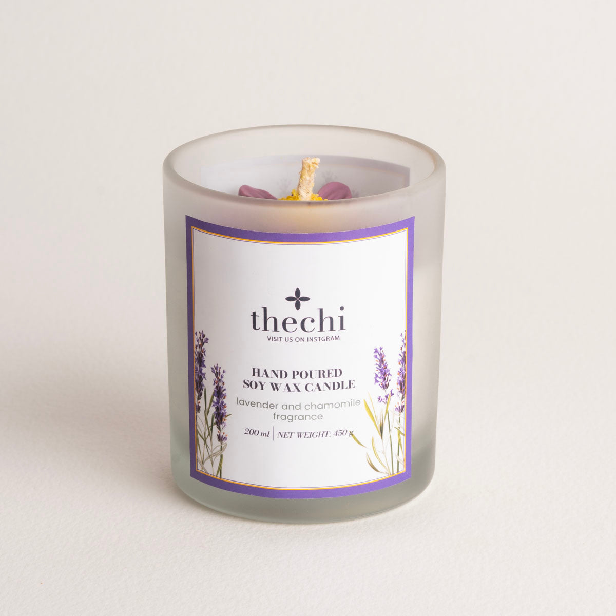 EAU de LAVANDE Candle - Lavender & Chamomile Fragrance