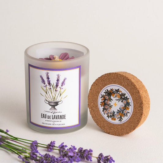 EAU de LAVANDE Candle - Lavender & Chamomile Fragrance