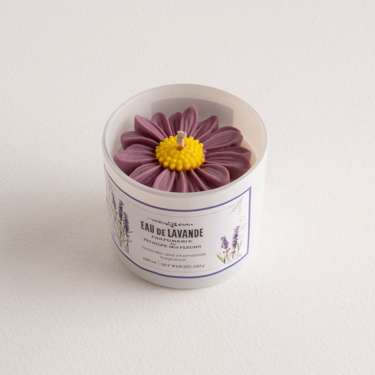 LAVANDER & CHAMOMILE Candle - Lavender & Chamomile Fragrance