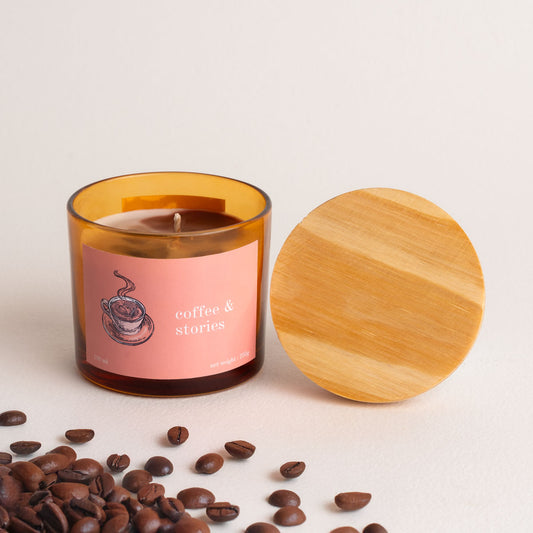 Coffee & Stories Candle - Coffee Fragrance