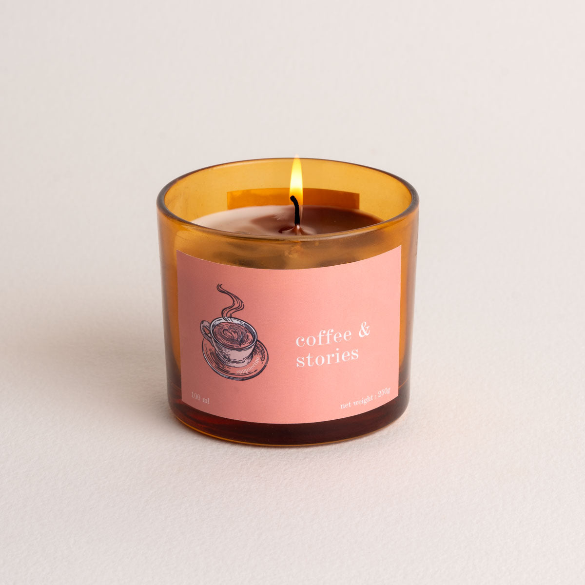 Coffee & Stories Candle - Coffee Fragrance