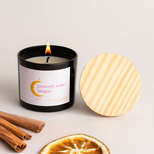 Protect Your Magic Candle - Bitter Orange & Cinnamon Fragrance