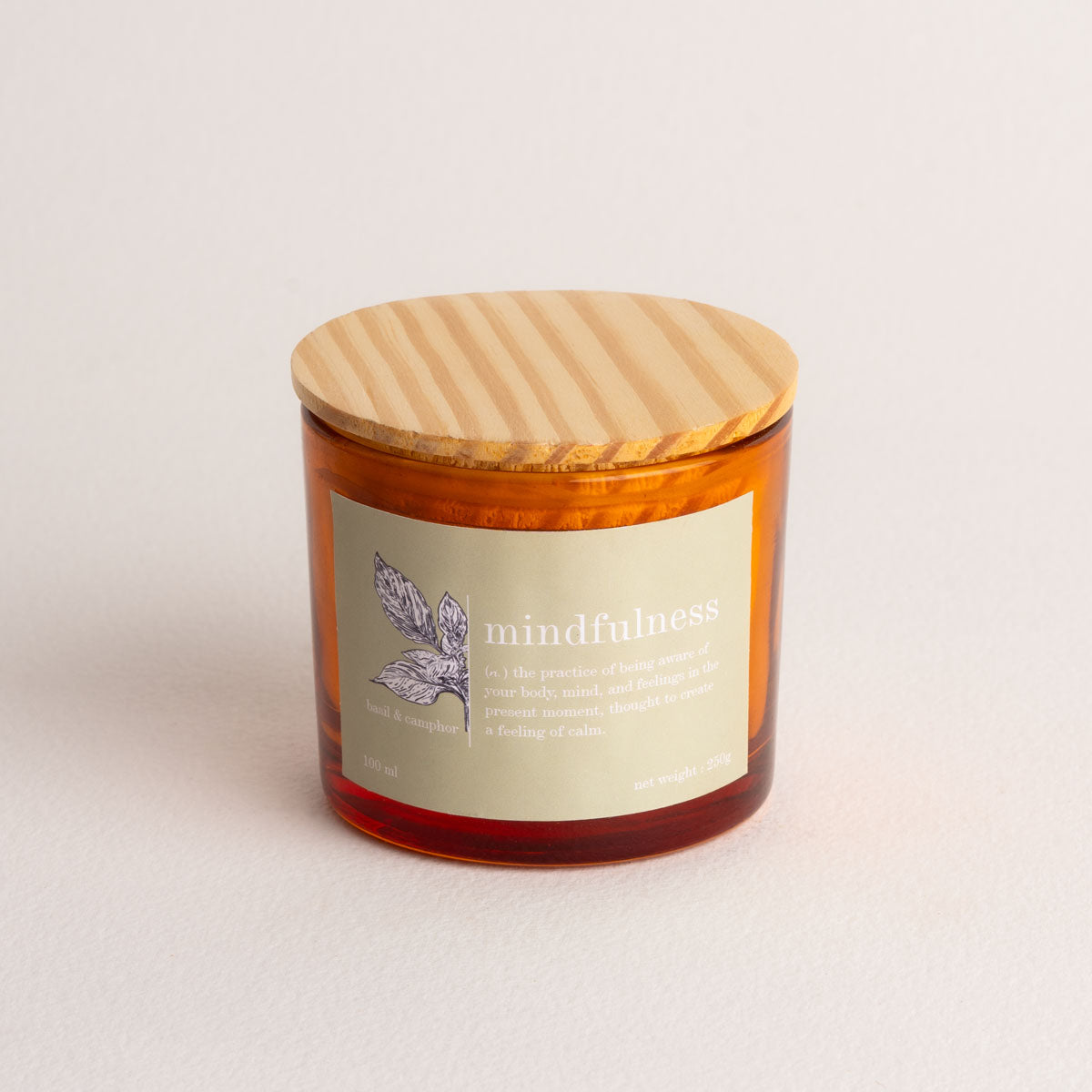 Find Your Calm Candle -  Basil & Camphor Fragrance Fragrance